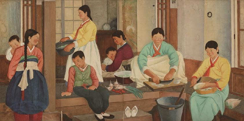 Kim Junghyun,  〈The Spring Season〉, 1936