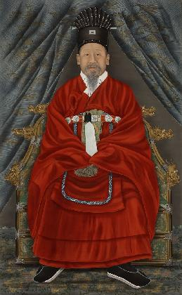 Unknown Artist,Portrait of Emperor Gojong,1918,National Palace Museum of Korea Collection