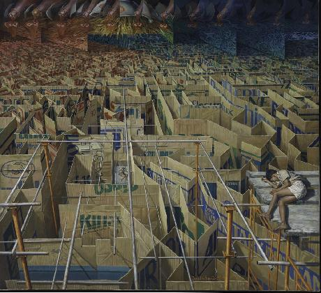 Dede Eri Supria, 〈Labyrinth〉, 1987–1988