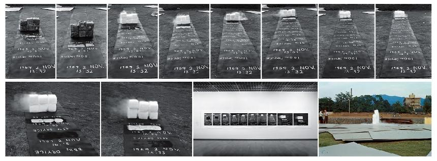 노무라 히토시, <드라이아이스>, 1969 / 2017