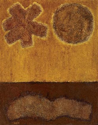 이규상, <생태11>, 1963, 캔버스에 유채, 64x51cm, 개인소장