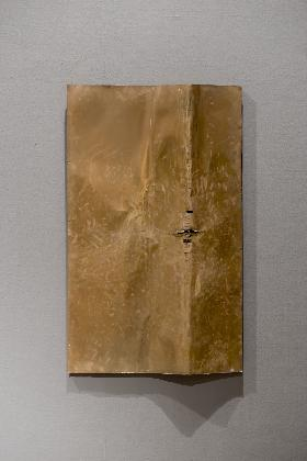 <작품 65-6-2>, 1965, 117x72cm, 황동판, 구리선, 국립현대미술관 소장