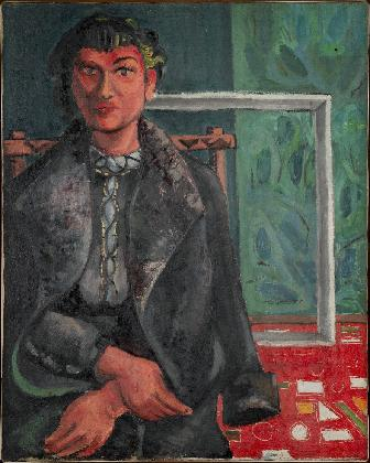 Modern Girl, 1939, 92x74cm,Oil on canvas, Private collection