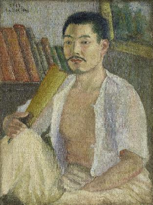 고희동, <자화상>