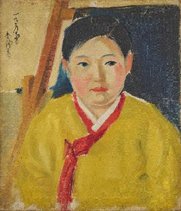 김종태, <노란저고리>