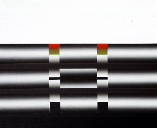 이승조, 핵 83-10, 1983, 캔버스에 유채, 50x60.5cm. 유족소장