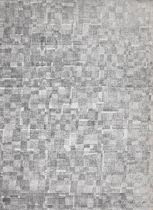 정상화, <무제>, 1977, 종이에 연필, 50x35cm. 작가 소장