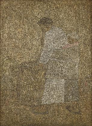 Woman Pounding Grain – PARK Sookeun