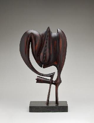 ‹Untitled›, 1991, ebony, 76.5x42.5x20cm, MMCA collection