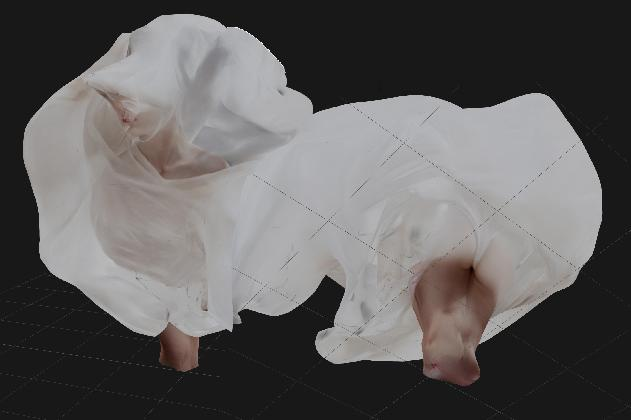 메테 스테르, ‹물질: 기호학적 행위자들이 흐릿한 혜성 같은 혼란스러운 이론을 극으로 펼쳐낸다. 미래는 과거와 같지 않다›, 2024