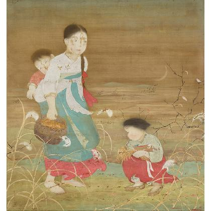 이영일, ‹시골소녀‹, 1928, MMCA