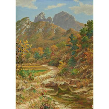 천칠봉, ‹백운대›, 1975, MMCA