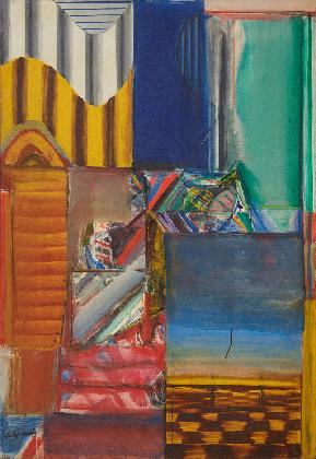 CHOI Myoungyoung, ‹Satori 26-B›, 1967, Oil paint on canvas, 162.4x111cm