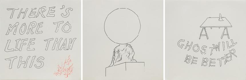 CHUNG Seoyoung, ‹Ghost Will Be Better›, 2000, Drawing on carbon paper, 40x40cm(3)