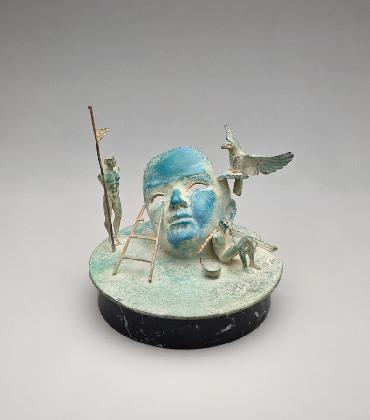 조영자, ‹물긷던 아이의 휴식›, 1991, 청동, 15x30x24cm, MMCA 이건희컬렉션