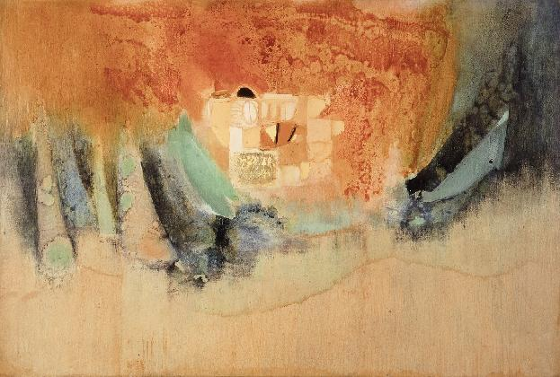 방혜자, ‹정기›, 1969, 캔버스에 유화물감, 131×194cm