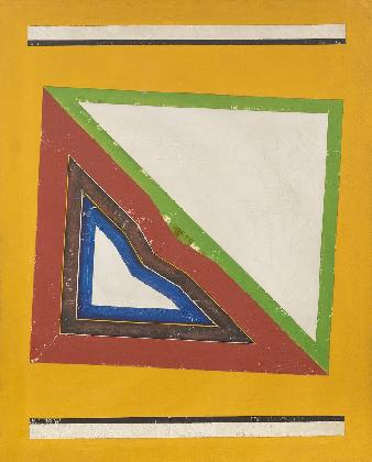 서승원, ‹동시성 67-1›, 1967, 캔버스에 유채, 160.5×131cm