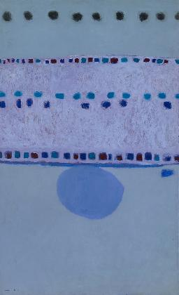 KIM Whanki, ‹Dawn #3›, 1964-1965, Oil paint on canvas, 176.9×109.6cm