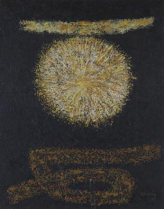 이규상, ‹구성›, 1959, 캔버스에 유화 물감, 69.5 × 55.7 cm, 국립현대미술관 소장