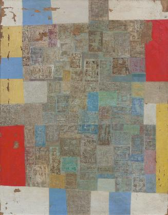 임완규, ‹집(集)›, 1960, 캔버스에 유화 물감, 115.5 × 90.5 cm, 국립현대미술관 소장, 유족 기증