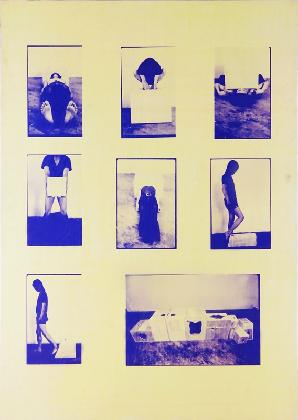 Cody Choi, ‹Modeling for Scamps, Scram›, 1994 (printed in 2026), Print on paper, 123 × 90 cm. Artist Collection. Courtesy of the Artist.