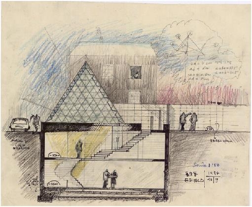<동숭동 무애빌딩>, 단면도, 1994