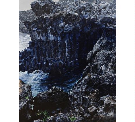 공성훈, <담배 피우는 남자 (절벽)>, 2013