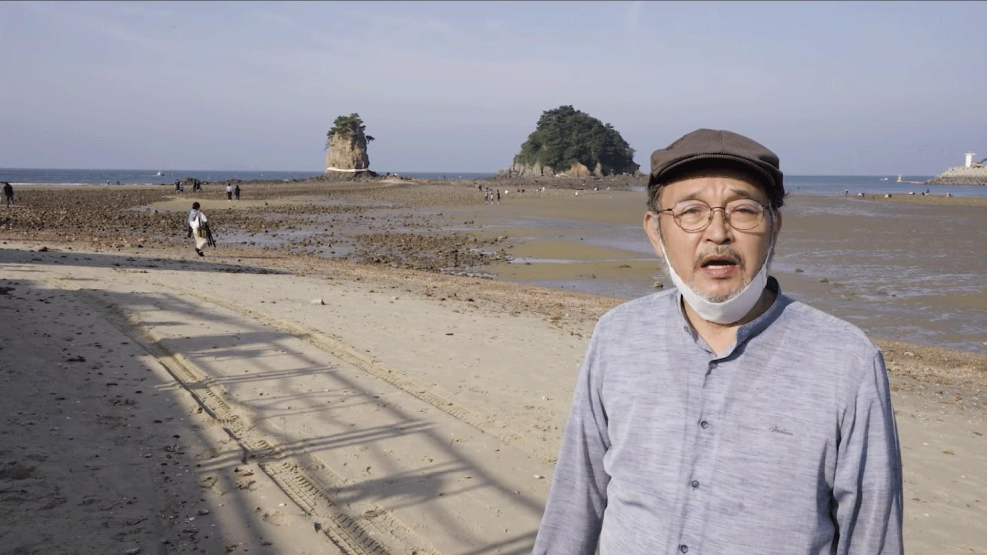 «대지의 시간» 연계 한국생태미술 아카이브 전시 : 전국광 - 수평선(1975) 재현 퍼포먼스 현장 기록 영상