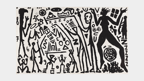 A. R. PENCK | Systematization 4 | 1982