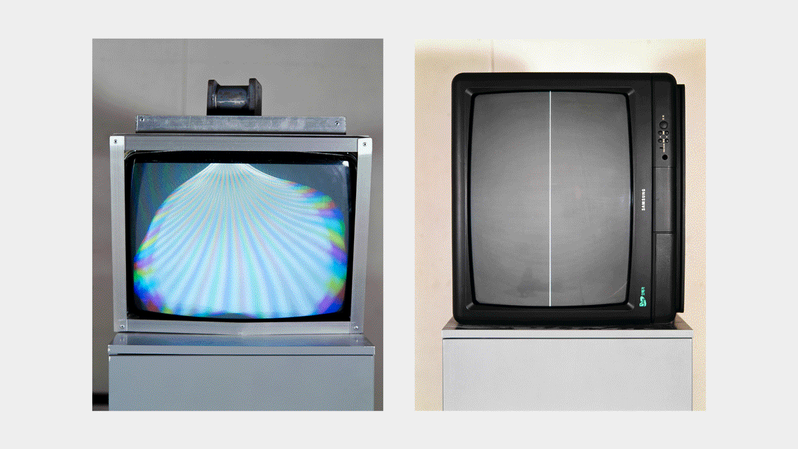 [오늘, 이 작품] 백남준ㅣMagnet TV(자석 TV), TV를 위한 선ㅣ1963, 1963(1995)