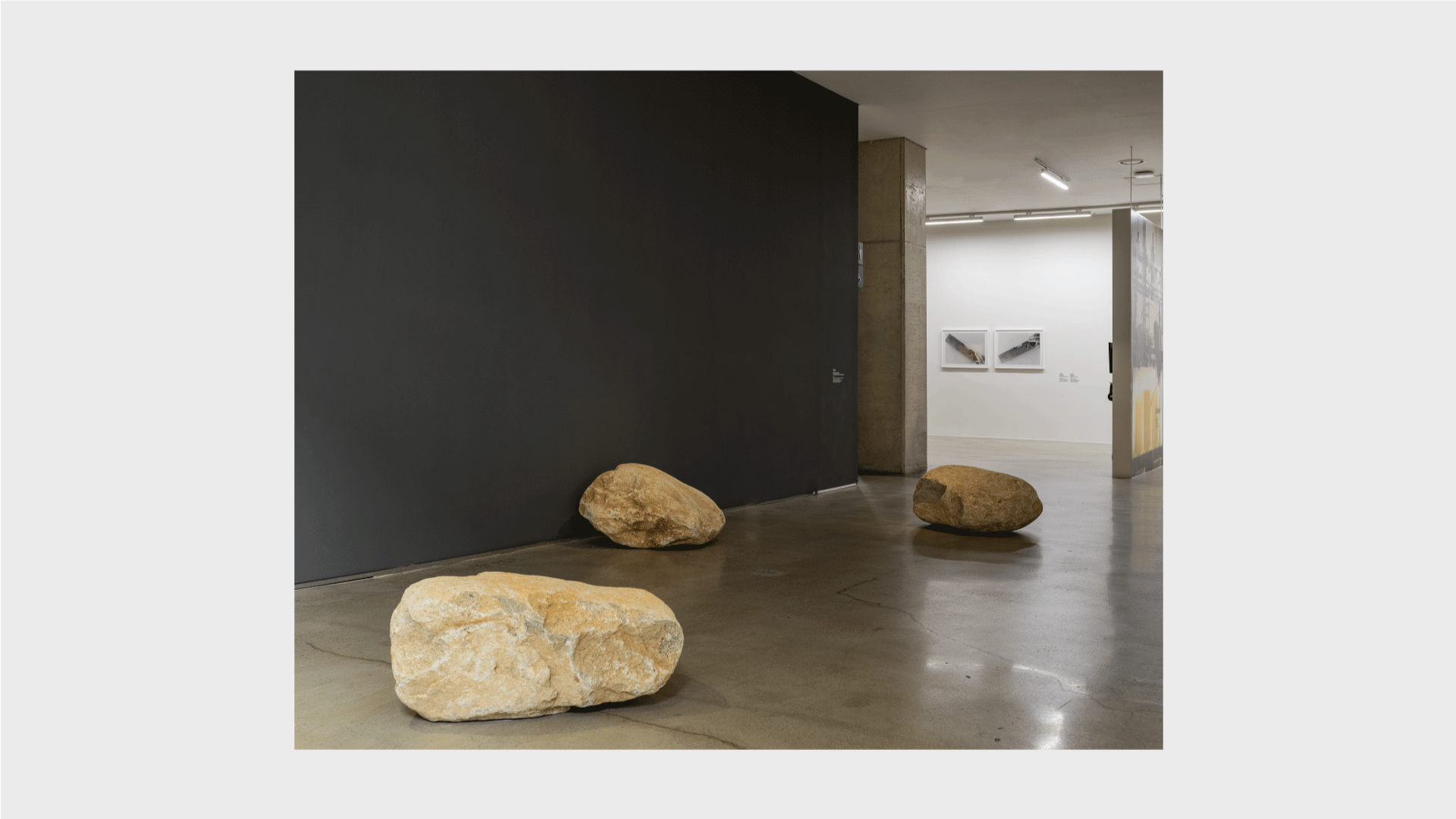 Peter WeibelㅣMoaning Stone. Non-human Poemㅣ1969