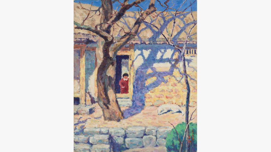 오지호, ‹남향집›, 1939｜MMCA 과천 상설전 «한국근현대미술 I»