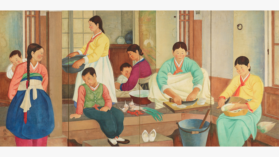 김중현, ‹춘양›, 1936｜MMCA 과천 상설전 «한국근현대미술 I»